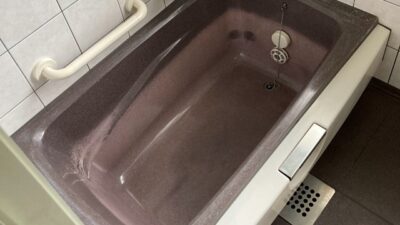 人工大理石浴槽再生塗装｜藤沢市