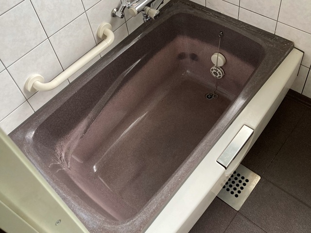 人工大理石浴槽再生塗装｜藤沢市